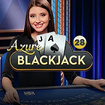 Live - Blackjack 28 - Azure