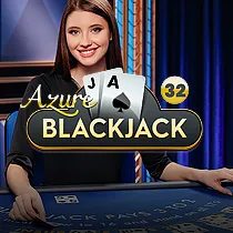 Live - Blackjack 32 - Azure